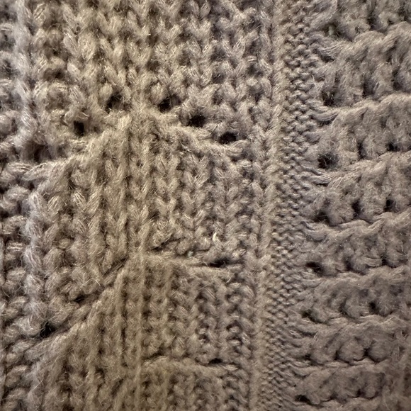 Astr The Label Purple Cropped Sweater - Picture 2 of 4